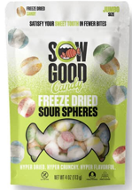 Sour Spheres Freeze Dried Candy 4oz