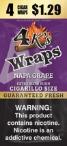 GT 4K Napa Grape 4/1.29 Wrap 