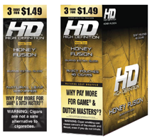 GT HD Honey Fusion Cigars 3/1.49 