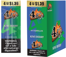 GT 4K Kiwi Berry Cigarillos 4/1.39 Box