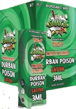 (Sat) Smak'd THC-P 3ML Durban Poison