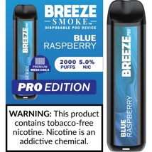 Breeze PRO 2000 Puff Blue Raspberry