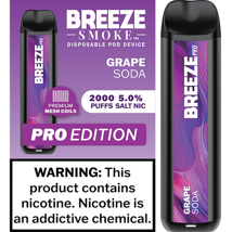 Breeze PRO 2000 Puff Grape