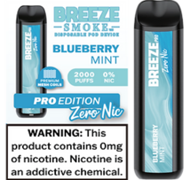 Breeze 0 Nic Blueberry Mint