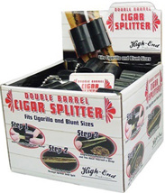 Double Barrel Cigar Splitter 