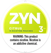 ZYN Nicotine Pouches 3mg Citrus