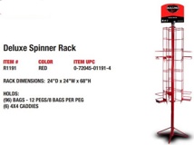 J.L. 2021 Deluxe Spinner Rack 