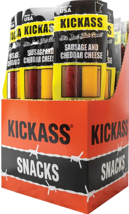 Kickass Sausage & Cheddar 2pk Stick 2oz